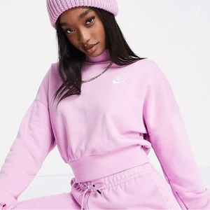 Nike Cropped Turtle Neck Sweater